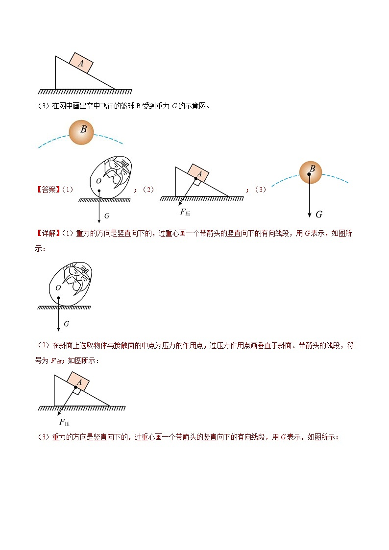 中考物理二轮培优训练专题22 力学图（含解析）03