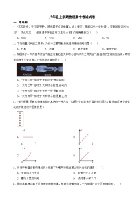 山东省淄博市2023年八年级上学期物理期中考试试题(附答案）