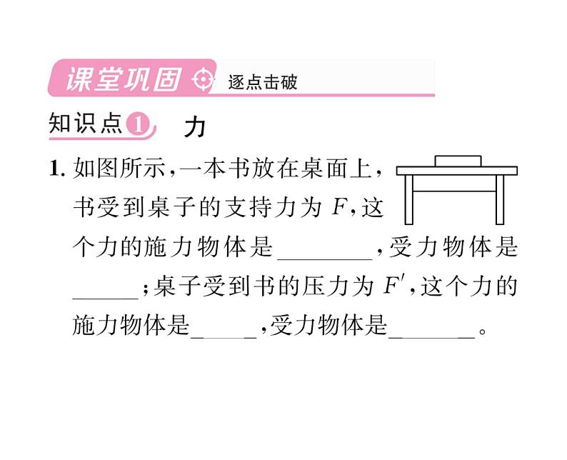 人教版八年级物理下册第7章力第1节力第1课时力及力的三要素课时训练课件PPT第5页