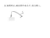 人教版八年级物理下册第12章简单机械小专题八 杠杆作图与动态杠杆课时训练课件PPT