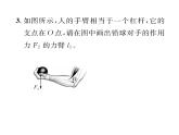 人教版八年级物理下册第12章简单机械小专题八 杠杆作图与动态杠杆课时训练课件PPT