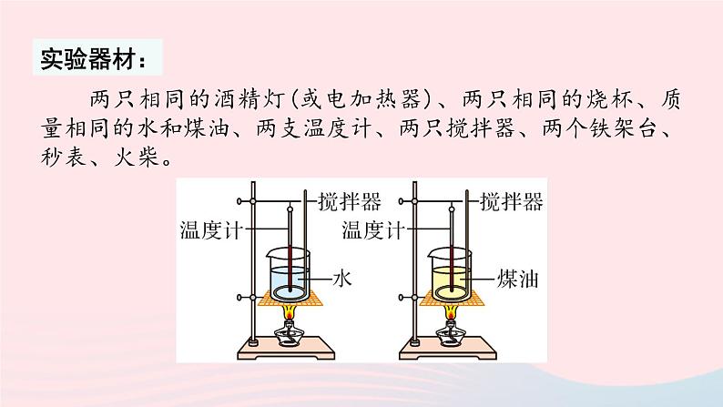 2023九年级物理全册第十三章内能与热机第一课时初步认识比热容上课课件新版沪科版08