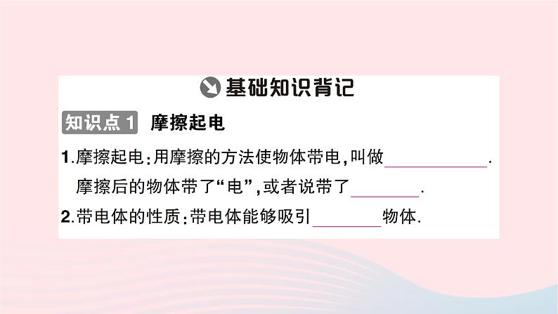 2023九年级物理全册第十四章了解电路作业课件新版沪科版第2页