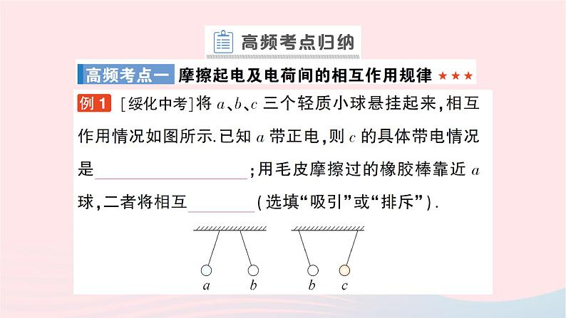 2023九年级物理全册第十四章了解电路章末复习提升作业课件新版沪科版06