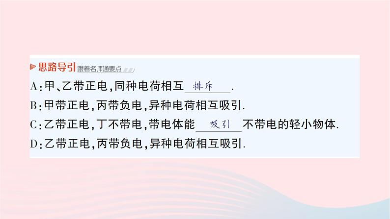 2023九年级物理全册第十四章了解电路第一节电是什么作业课件新版沪科版第5页