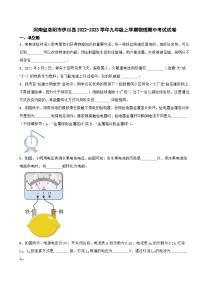 河南省洛阳市2023年九年级上学期物理期中考试试卷(附答案）