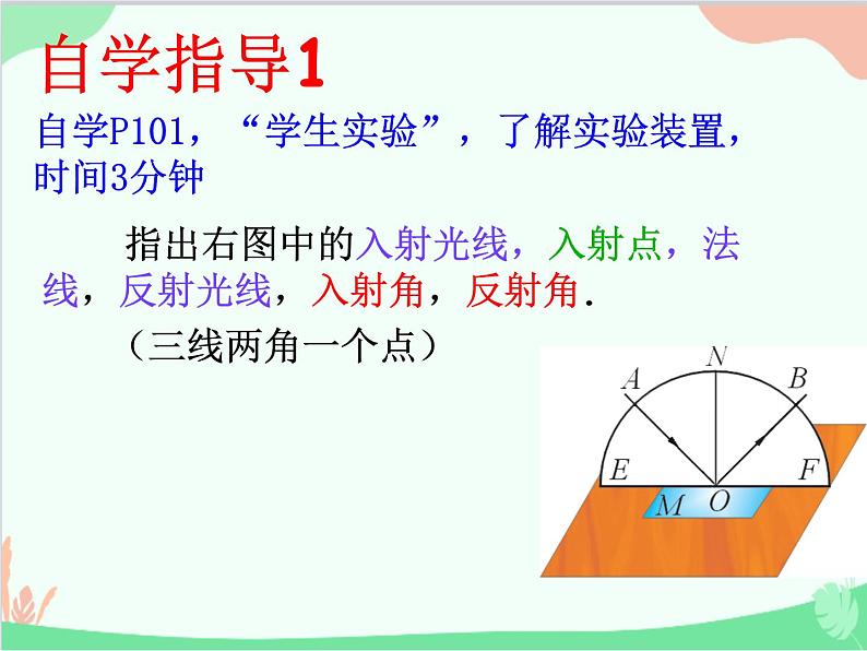 北师大版物理八年级上册5.2光的反射课件06