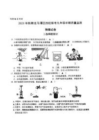 四川省泸州市龙马潭区2023－2024学年上学期九年级11月期中物理试题