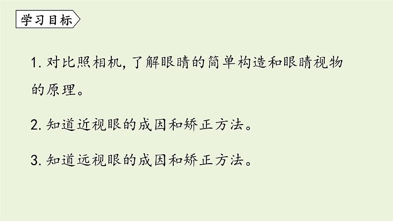 教科版八年级物理上册课件 4.6 神奇的眼睛第2页