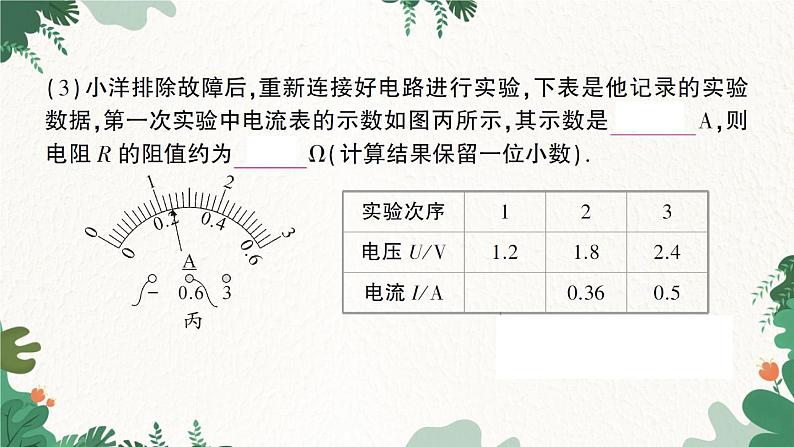 教科版九年级物理 第五章 欧姆定律习题课件06