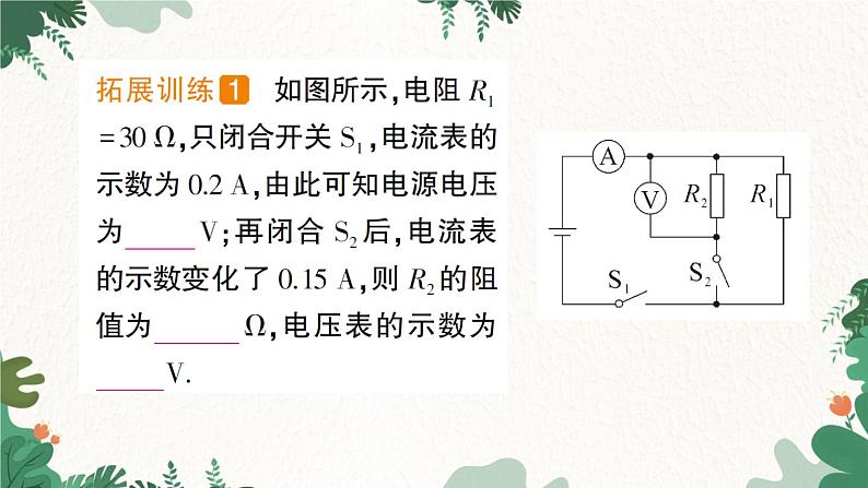 教科版九年级物理 第五章 欧姆定律习题课件04