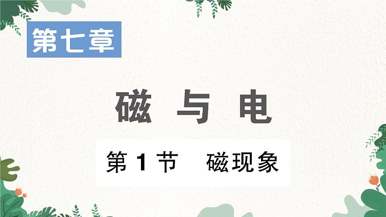 第1节 磁现象第1页