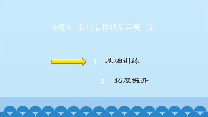 粤沪版物理八年级上册第二章 课题9 我们怎样听见声音（2）课件02