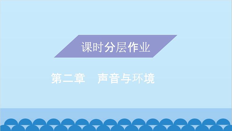 粤沪版物理八年级上册第二章 课题11 我们怎样区分声音（2）课件第1页