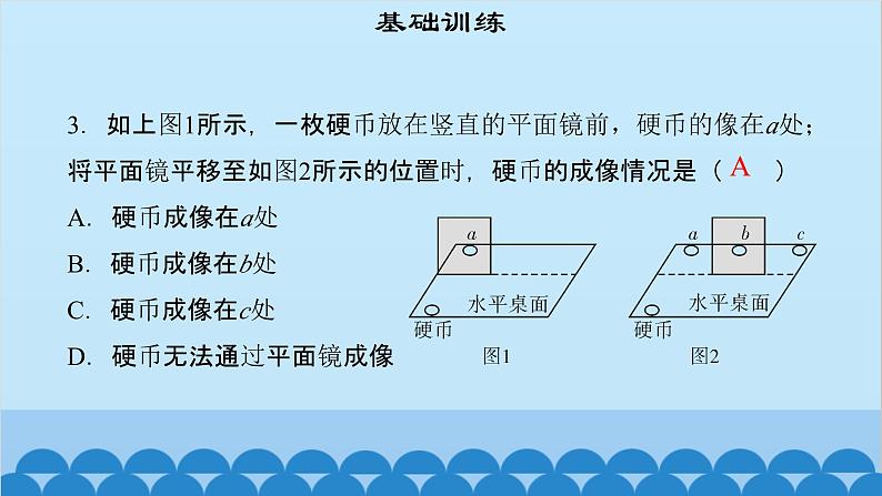 粤沪版物理八年级上册第三章 课题21 专题5—平面镜成像特点实验及反射作图课件第5页