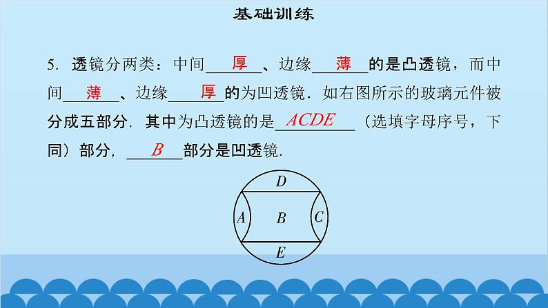 粤沪版物理八年级上册第三章 课题25 奇妙的透镜（1）课件第7页