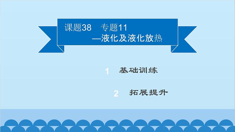 粤沪版物理八年级上册第四章 课题38 专题11—液化及液化放热课件第2页