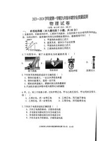 四川省资阳市安岳县李家初级中学2023-2024学年九年级上学期11月期中物理试题