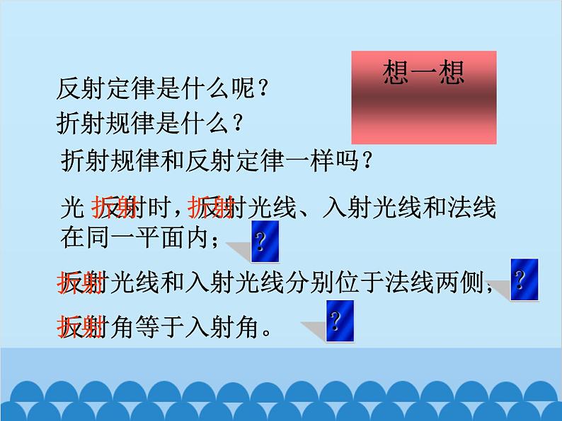 沪科版物理八年级上册 第四章第三节  光的折射课件05