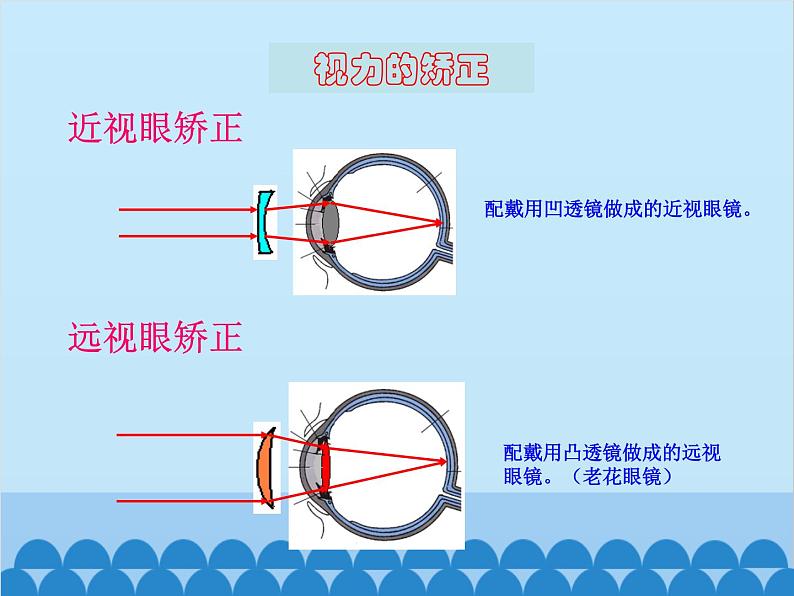 沪科版物理八年级上册 第四章第六节  神奇的眼睛课件第8页