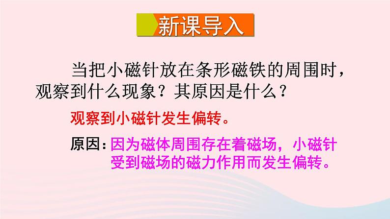 第十七章从指南针到磁浮列车第二节电流的磁场第1课时 奥斯特实验 通电螺线管的磁场课件（沪科版九年级物理）02