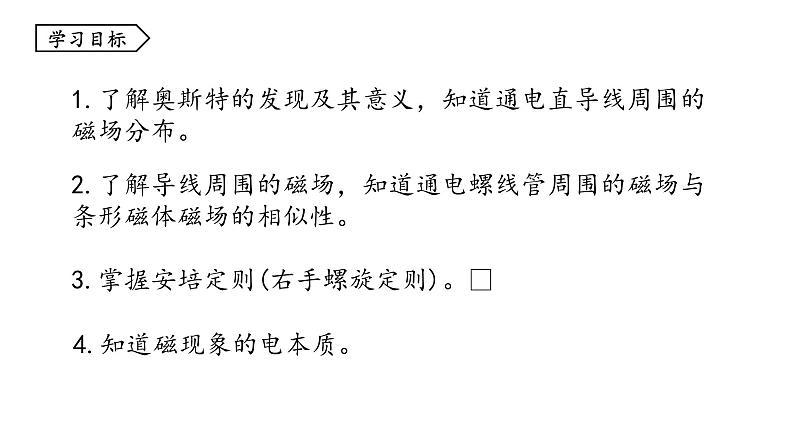 7.2 电流的磁场课件 -2023-2024学年教科版物理九年级上册02