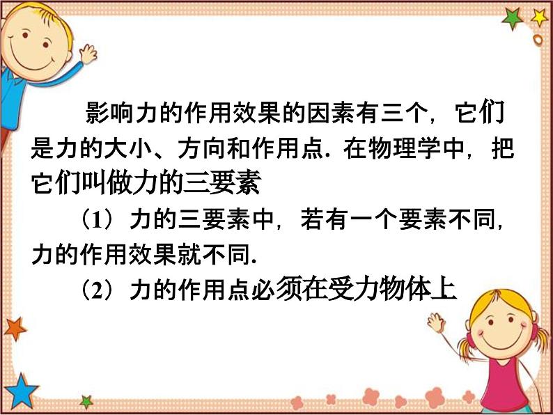 沪教版物理八年级全一册 第6章  熟悉而陌生的力第2节  怎样描述力-课件第6页