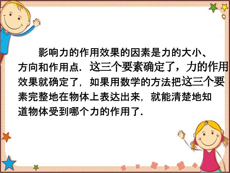 沪教版物理八年级全一册 第6章  熟悉而陌生的力第2节  怎样描述力-课件第8页