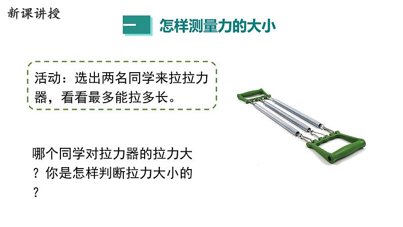 6.2 怎样测量和表示力 课件 2023-2024学年粤沪版八年级物理下册04