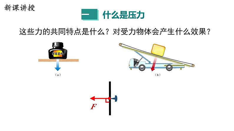 8.1 认识压强 第1课时 压力与压强  课件 2023-2024学年粤沪版八年级物理下册04