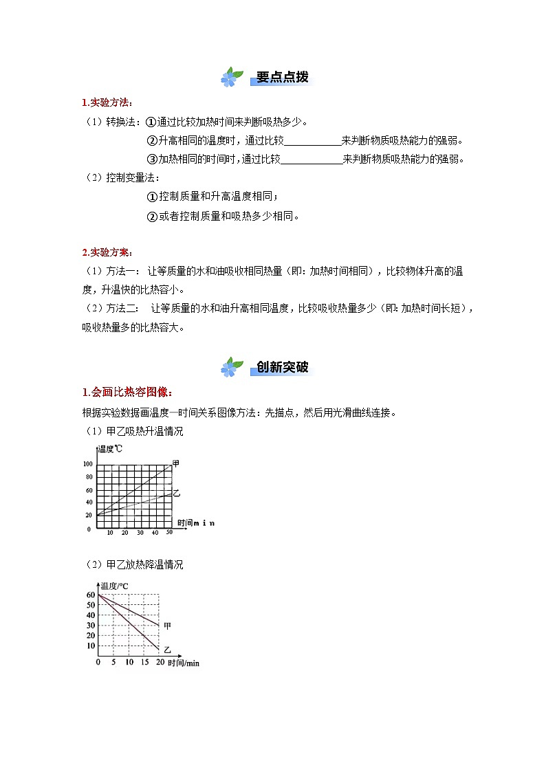 实验01　比较不同物质的吸热能力（解析版）第2页