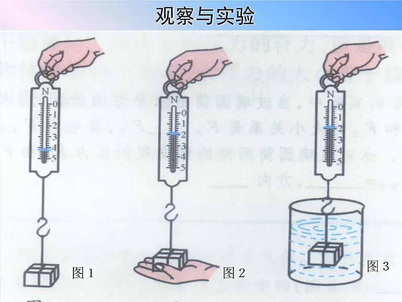 北师大版物理八年级下册 8.5 学生实验：探究----影响浮力大小的因素_(1) 课件03