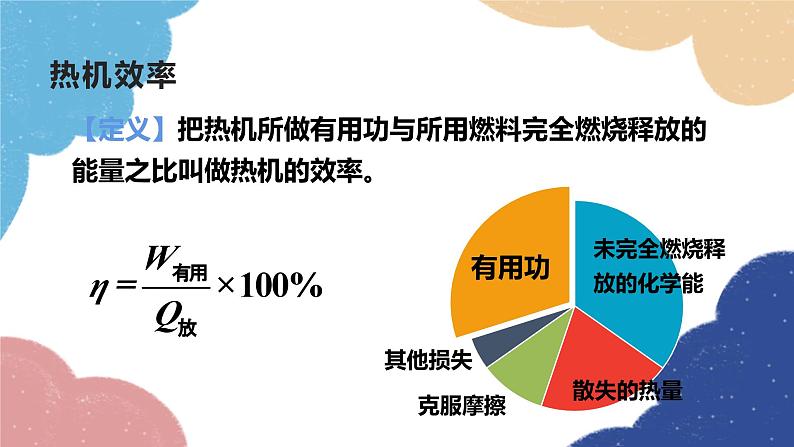 教科版物理九年级上册 第二章第3节 热机效率课件04