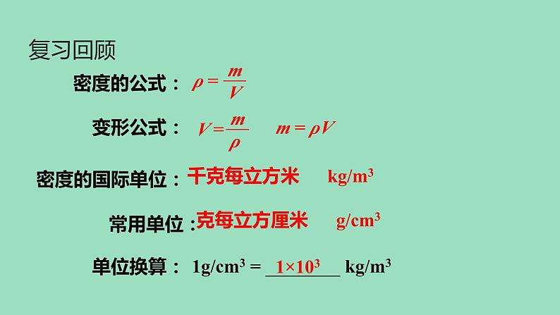 沪粤版物理八年级上册 5.3 密度知识的应用课件第2页