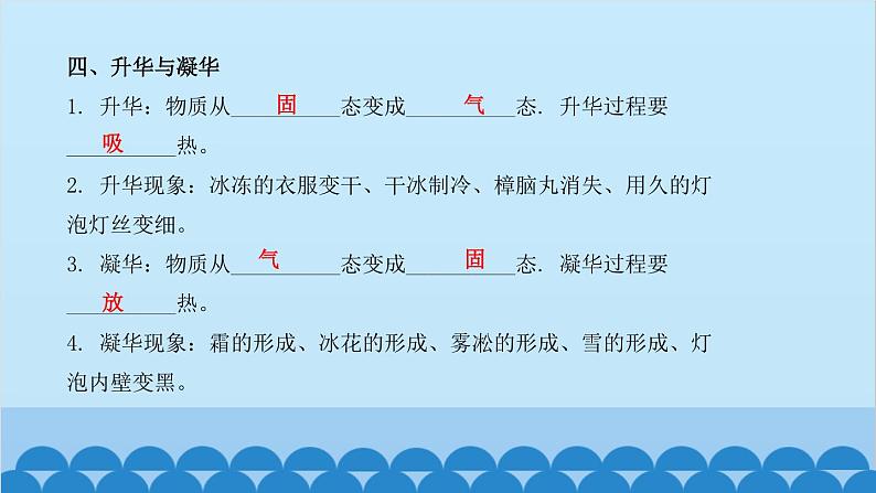 教科版物理八年级上册 第五章 物态变化 章末复习课课件第8页