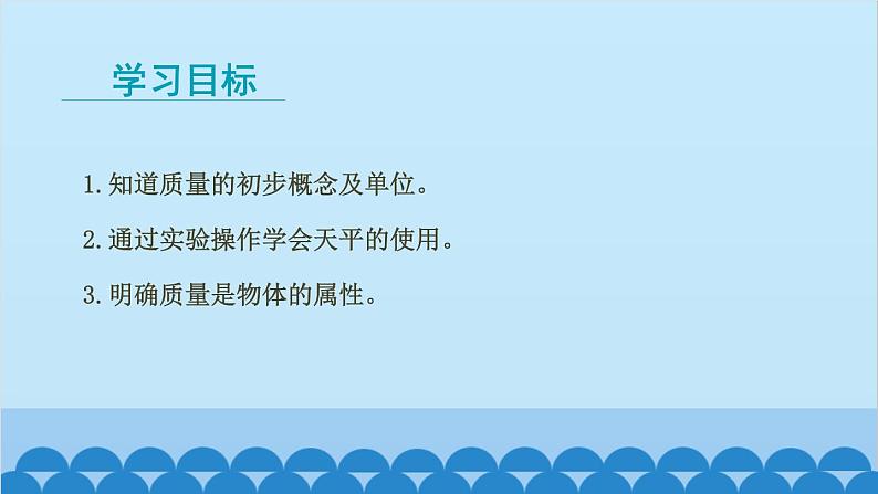 教科版物理八年级上册 第六章 质量与密度 1.质量课件第2页