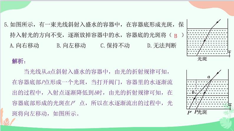 教科版物理八年级上册 第四章 在光的世界里 过关检测卷课件06