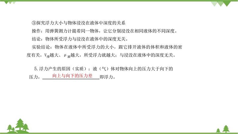 粤沪版物理八年级下册 第九章浮力与升力章末复习课课件04