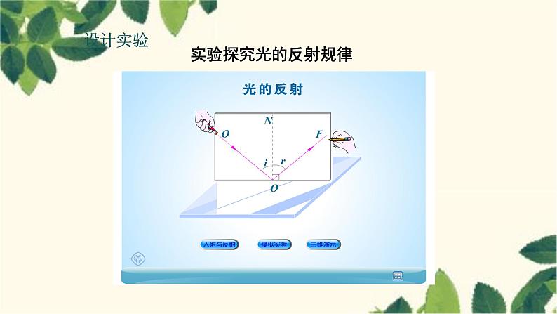 沪教版物理八年级上册 第四章  多彩的光1.第一节  光的反射（第二课时） 课件第8页