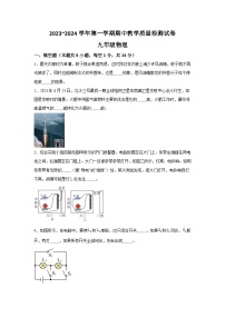 河南省洛阳市新安县2023-2024学年九年级上学期期中考试物理试题（含解析）