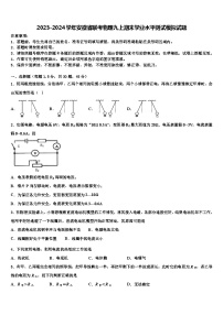 2023-2024学年安徽省联考物理九上期末学业水平测试模拟试题