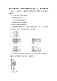 辽宁省鞍山市海城市2023-2024学年八年级上学期期中物理试卷