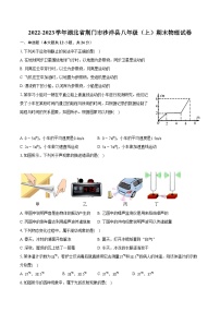 2022-2023学年湖北省荆门市沙洋县八年级（上）期末物理试卷（含答案解析）