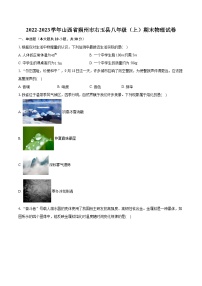 2022-2023学年山西省朔州市右玉县八年级（上）期末物理试卷（含答案解析）