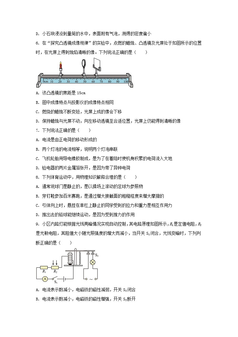 2023年山东东营中考物理试题及答案03