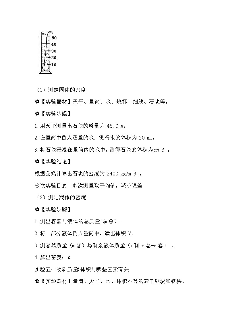 初中15个物理实验知识点汇总第3页