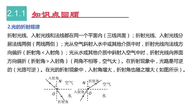 第4~5章 光的折射 透镜、物体的运动【考点讲解】-2023-2024学年八年级物理上学期期末考点全预测（苏科版）课件PPT第5页