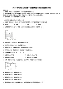 2023年内蒙古九年级第一学期物理期末质量检测模拟试题