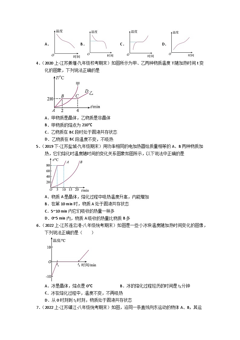江苏期末好题汇编——07图像分析（原卷版）第2页