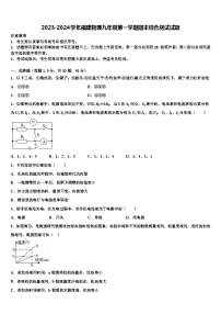 2023-2024学年福建物理九年级第一学期期末综合测试试题